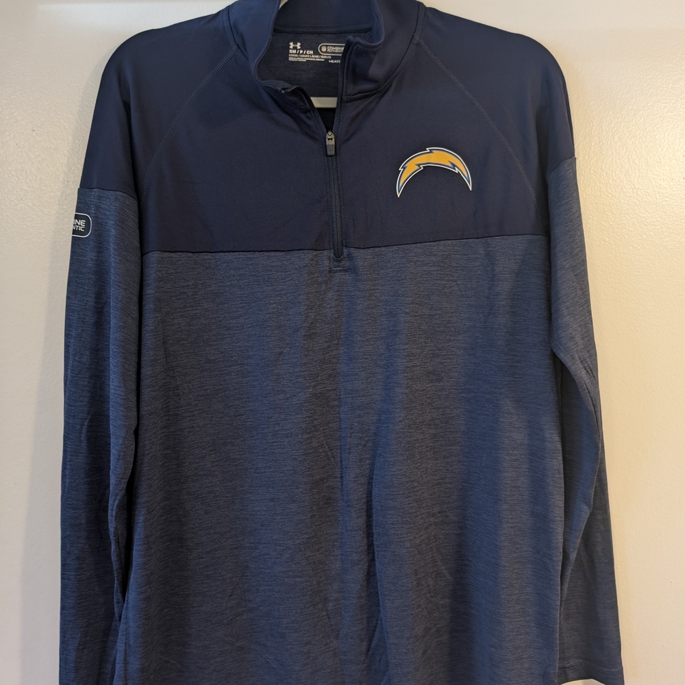 Under Armour Navy and Blue Men's Shirt
